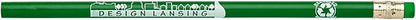 Pencil Guy Promotional Personalized Imprinted Pencils, Green