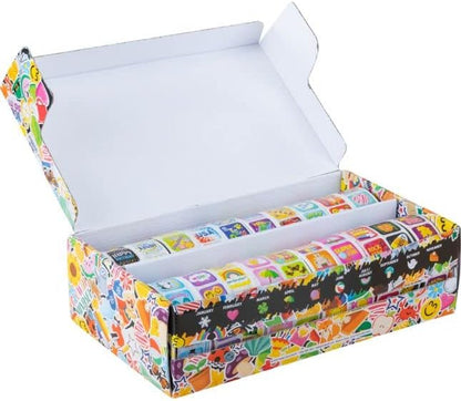 Really Good Stuff Classroom Sticker Storage Box, 2,240 Pieces