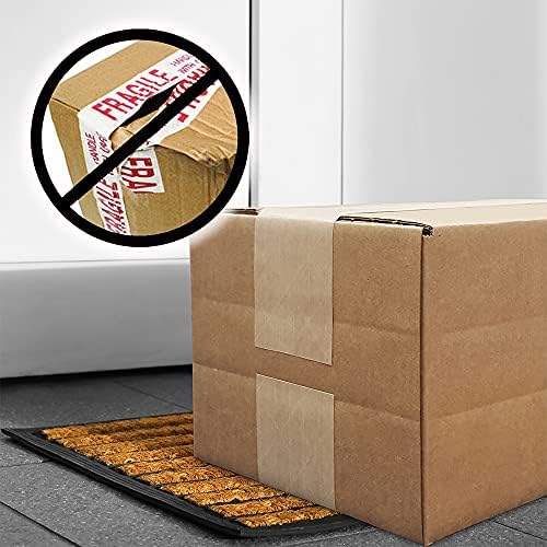 CURBY IPG IPG Water-Activated Tape, 2.76" x 328 ft, Tan, 4-Pack