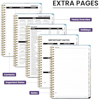 ZOTIA Planner 2026-2027 Jul 2026-Jun 2027 Academic Monthly & Weekly Planner