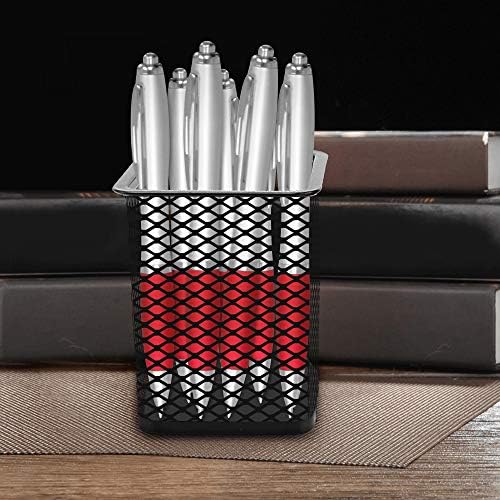 DISCOUNT PROMOS Colored Grip Gel Pens Set of 10, Bulk Pack - Great for Office, School, Business, Tradeshows, Events - Red