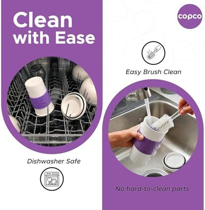 Copco Acadia Travel Mug, 16 Oz - Lilac, Set of 3