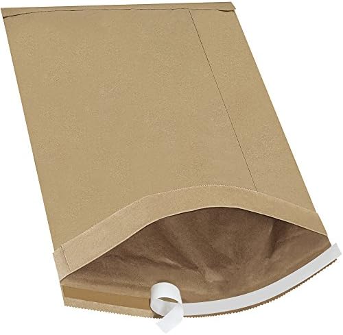 Top Pack Supply Self-Seal Padded Mailers, #7, 14 1/4" x 20", Kraft (Pack of 25)
