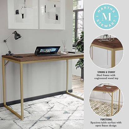 Martha Stewart Noah Parsons Desk, Walnut
