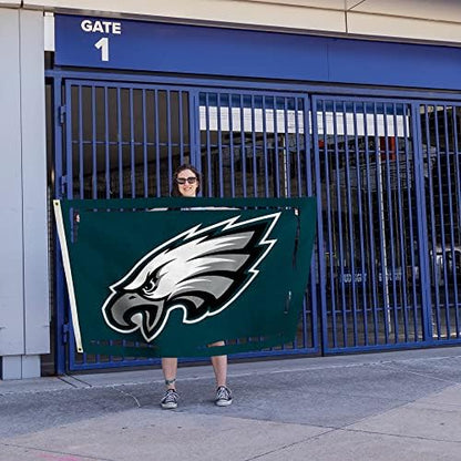 NFL Rico Industries Standard 3' x 5' Banner Flag Single Sided - Indoor or Outdoor - Home Décor