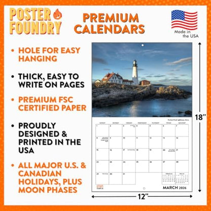 Alaskan Malamute Calendar 2027 Monthly Wall Calender 12 Month