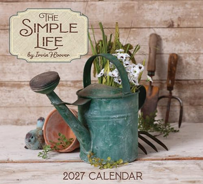 Irvin Hoover 2027 Calendar, Wall Calendar, Artwork Theme, 13x23.5 Inches, USA Made