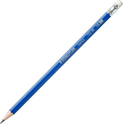 STAEDTLER Norica Pencil Set, 50 Pencils + 50 Eraser Caps + Sharpener 4 Pack