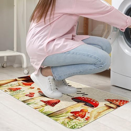 Kitchen Rugs and Mats,Washable Non-Slip Floor Mats Door Mat