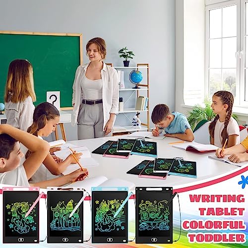 Zhehao 20 Pack 8.5 Inch LCD Writing Tablet Drawing Board,Pastel,Cute