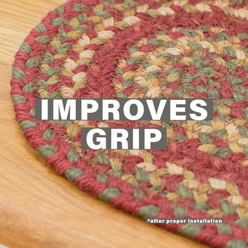 Homespice Cider Barn Jute Braided Stair Treads, Rect 8x28 Set of 13