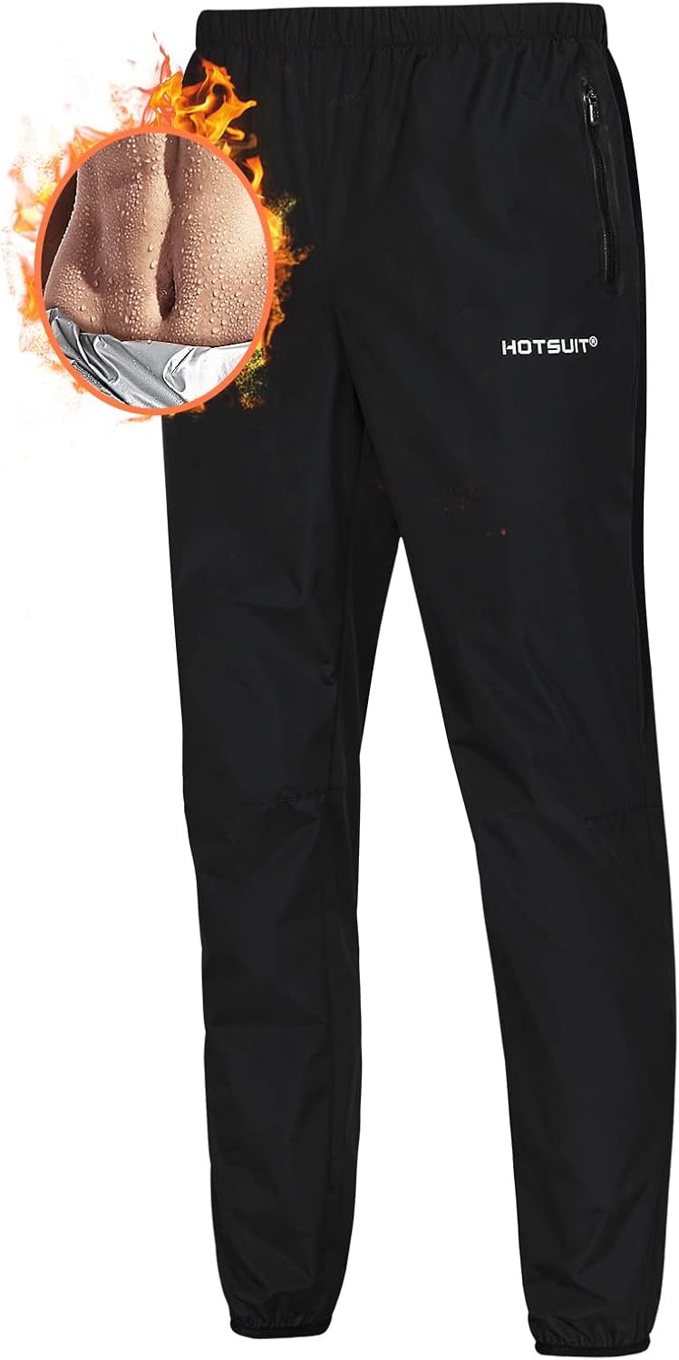 HOTSUIT Sauna Suit Men Anti Rip Boxing Sweat Suits Exercise Workout Jacket