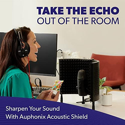 PRO Isolation Shield - Microphone Reflection Filter for Recording - Mic Studio Equipment