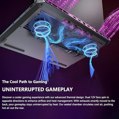 Lenovo LOQ Gaming Laptop | 15.6" FHD IPS 144Hz (100% sRGB G-SYNC) | AMD Ryzen 5 7235HS | 16GB DDR5 1TB SSD | NVIDIA GeForce RTX 4050 6GB | Backlit Wi-Fi 6 Privacy Camera Win11 Pro w/DLCA Accessory