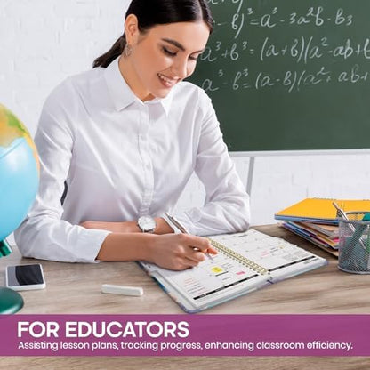 Planner 2026-2027, Weekly & Monthly Academic Calendar, Jul 2026 – Jun 2027