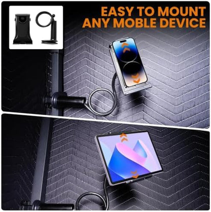 6.28 FT Portable Vocal Booth, Foldable Sound Isolation Recording Booth