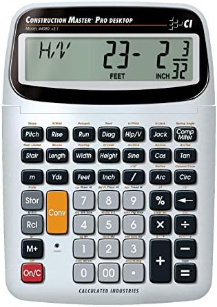 Calculated Industries Construction Master Pro Calculator Bundle for Architects, Estimators and Contractors