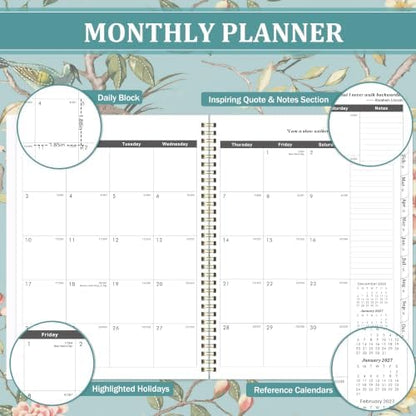 2027-2031 Monthly Planner - 5 Year Planner/Calendar 2027-2031, 9" x 11"