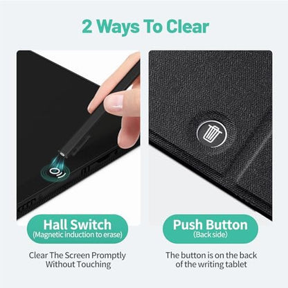 LCD Writing Tablet for Adults: 11.5 Inch Drawing Board with PU Leather Case