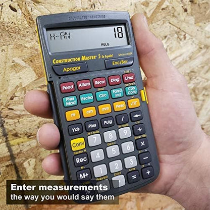 Calculated Industries 4054 Construction Master 5 Calculator