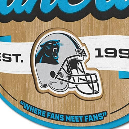 YouTheFan NFL Carolina Panthers FanCave Wall Art