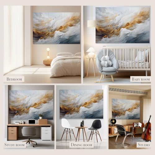 Soon Global Acoustic Wall Panels, Art Acoustic Panels, Whispers of Serenity
