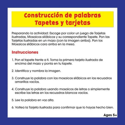 Really Good Stuff Spanish Word Building Mats & Cards, 1 Multi-Item Kit