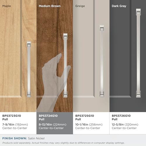 Amerock 8-13/16" Westerly Satin Nickel Drawer Pull