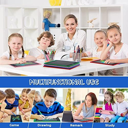 Zhehao 64 Pcs LCD Writing Tablet Bulk for Kids, 8.5 in, Colorful, Colorful