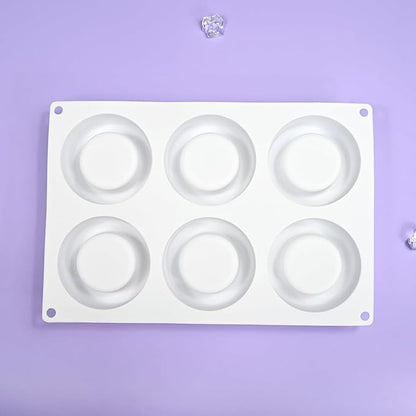 mostsom Silicone Molds Mousse Mold Round Cup Design Silicone Cake Molds Dessert Baking Tools Mousse Mould Kitchen Supplies (I_ Round Cup)