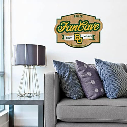 YouTheFan NCAA Officially-licensed FanCave 3D wall art - ready-to-hang, 3D multi-layered construction - floating wall mount design - Perfect fan gift