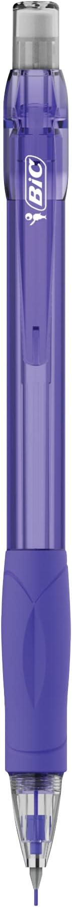 BIC Velocity Colored Lead Mechanical Pencils, Medium Point, 0.7 mm, 6-Count