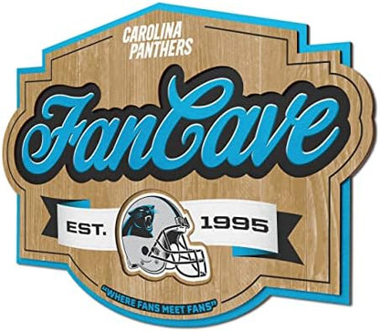 YouTheFan NFL Carolina Panthers FanCave Wall Art
