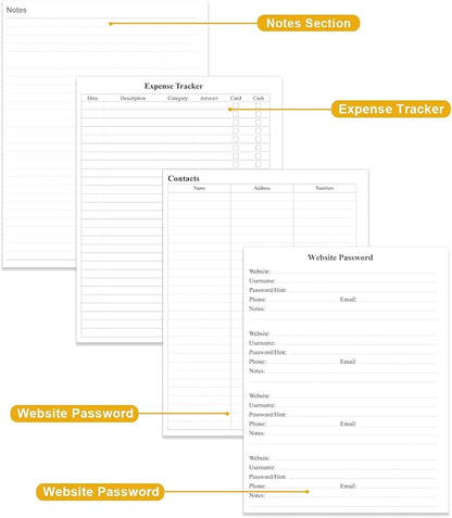 2026-2031 Monthly Planner - 60 Month PLanner Calendar from July 2026 to June 2031, 5 Year Planner 2026-2031 with Flexible Cover, Inner Pocket, Perfect for Home | School | Office, 8.5" x 11", White Gold Flower
