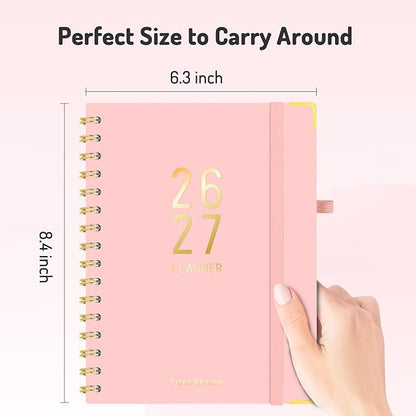 Jul 2026 - Dec 2027 Planner, Forvencer 18 Month Planner 2026-2027, 6" x 8"