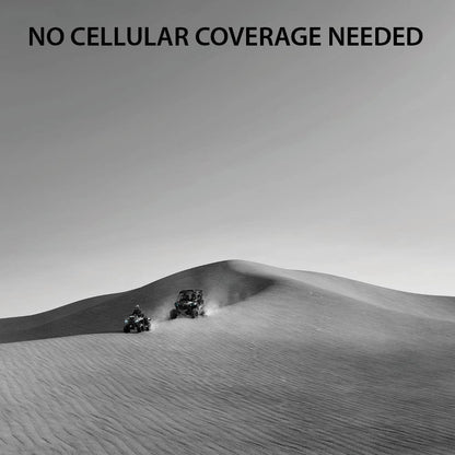 Cardo PACKTALK Edge Off-Road Vehicles ORV, Snowmobile, Side x Side, ATV Communication for Every Terrain - Duo Pack, Black