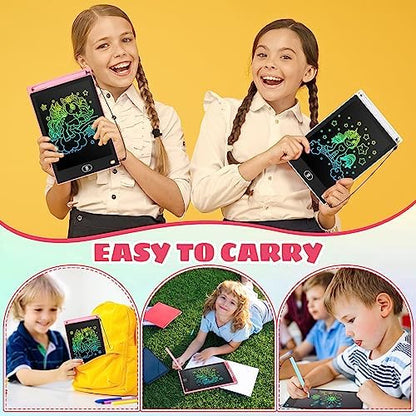 Zhehao 20 Pack 8.5 Inch LCD Writing Tablet Drawing Board,Pastel,Cute