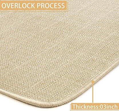 Kitchen Rugs and Mats Set of 2,Floor Mats for Home Kitchen Decor Mat
