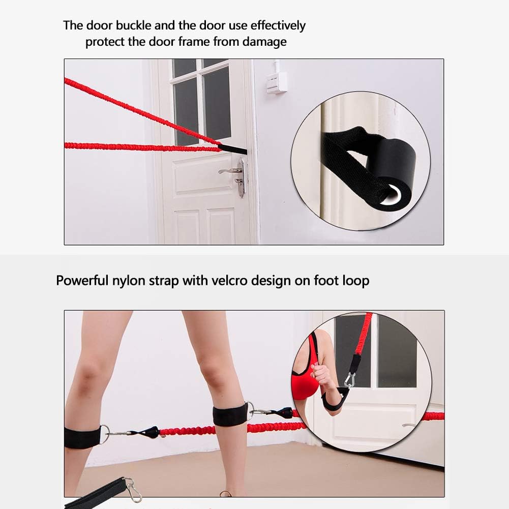 Resistance Band with Handle, Exercise Bands with Handles, Ideal for Strength Training, Muscle Toning, Physical Therapy
