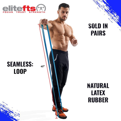 EliteFTS Pro Resistance Band - Boost Core Stability and Flexibility with This Portable, Joint-Friendly Tool