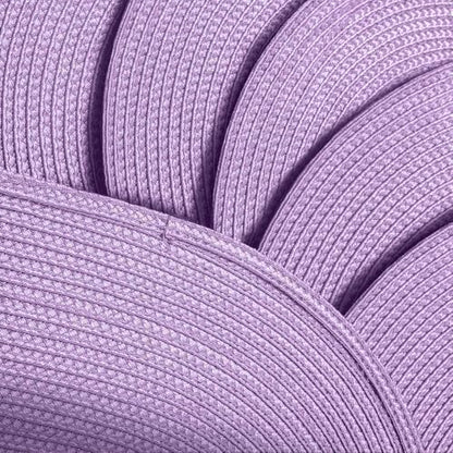 AHHFSMEI Placemats Set of 4 for Dining Table Washable Woven Non-Slip 18x12 inches Placemat Heat-Resistant Durable Table Mats for Dining Table Easy to Clean(Lavender Purple 4)