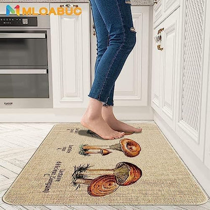 Kitchen Rugs and Mats Set of 2,Floor Mats for Home Kitchen Decor Mat