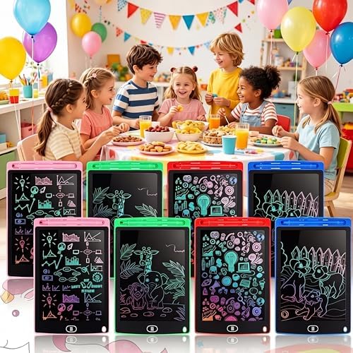 Tinlade 12 Pack LCD Writing Tablet for Kids, 8.5 Inch Drawing Pad