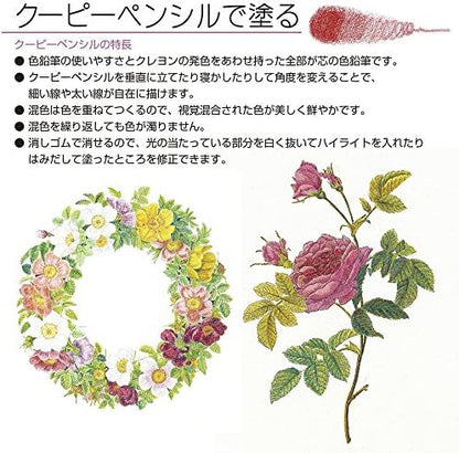 Sakura Craypas FY30NU Coupy Colored Pencils, 30 Colors, Color On Color