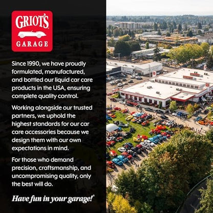 Griot's Garage Speed Shine for Car Detailing, Quick Detailer for All Exterior Surfaces, Trim and Wheels, Provides a Glossy Finish, 11148, One Gallon