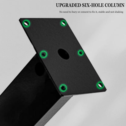 EV Charger Connector Pedestal Electric Vehicle Charging Stations, Stainless Steel, Combination Lock, Charging Pillar Charging Lever Charging Column for Charging Station Garage
