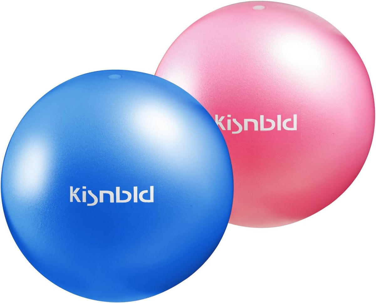 Small Exercise Ball, 9 Inch Mini Pilates Ball, Anti Burst and Slip Resistant Mini Yoga Ball for Stability, Fitness, Physical Therapy, Stretching & Core Strength Workout at Home Gym & Office
