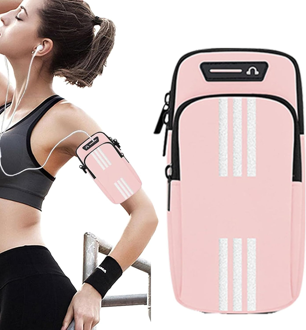 Running Armband, Cell Phone Purse Small Crossbody Bags for Women Men Kids Pouch for iPhone 15/14/13 pro/Plus/xs/xr/xs max, Galaxy S22 Ultra and More