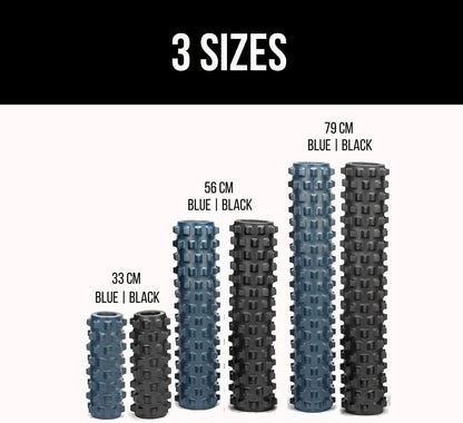 RumbleRoller Original Textured Foam Roller - Deep Tissue, Self Myofacial Release Massage Therapy Roller
