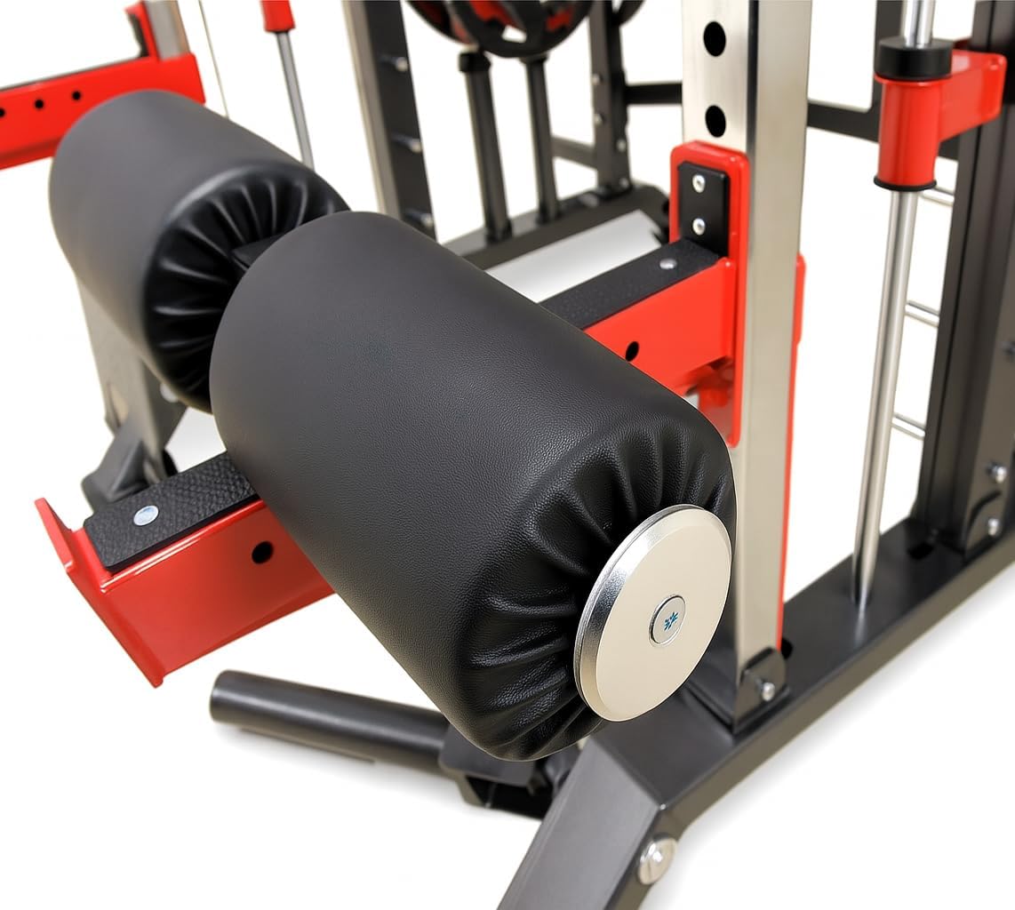 MiM USA Hercules 1001, The Commercial All in One Gym Machine w/ Leg Press, Adj Bench, Jammer Arms, Leg Extension & Complete Attachment